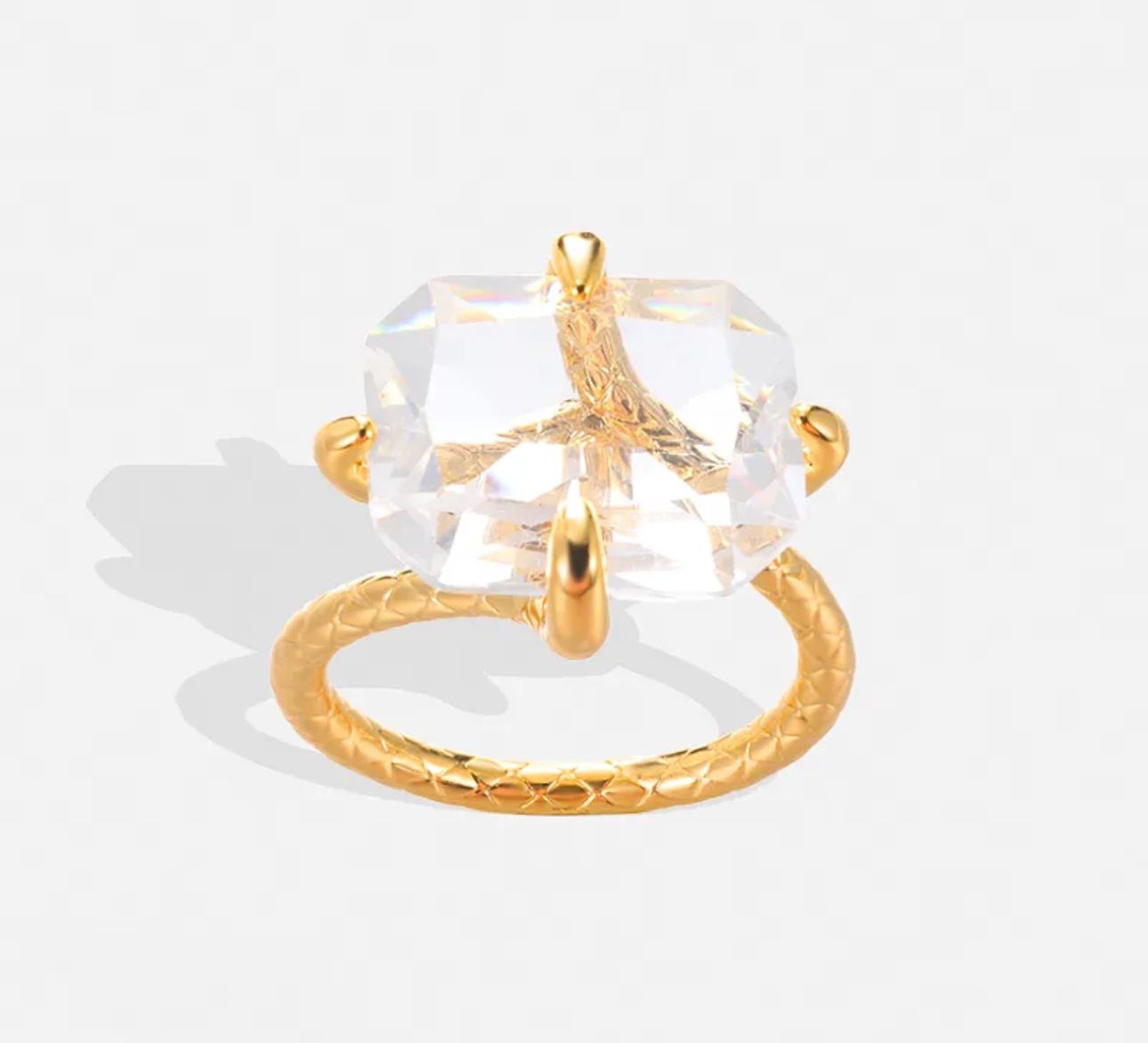 Claw Crystal Ring